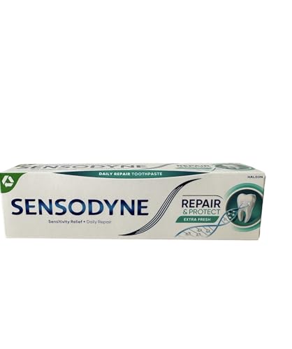 Sensodyne Repair & Protect Extra Fresh Toothpaste 75ml - NovaMin Technology for Sensitive Teeth