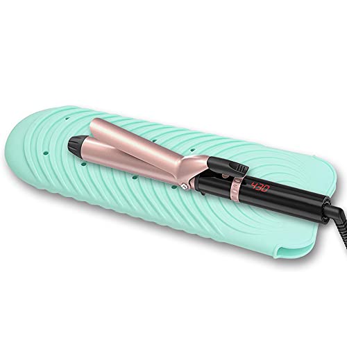 Ryke Kukkri Green Heat Resistant Mat & Pouch for Hair Tools - 1 Pack