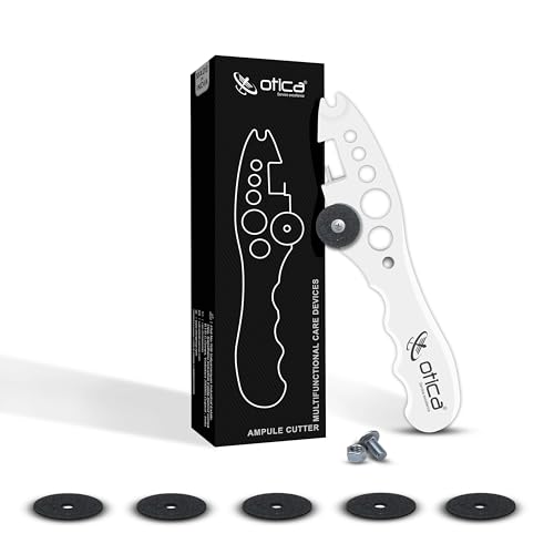 OTICA Ampoule Cutter - Glass Bottle Cap Remover for Clinics