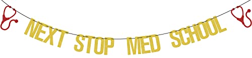 Congrats Doctor Graduation Banner - Med School Party Decor 2026