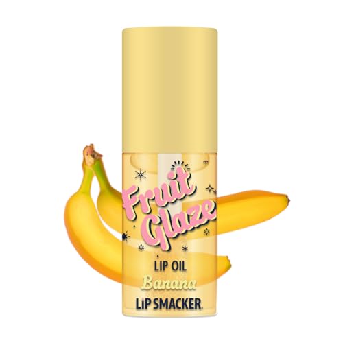 Lip Smacker Fruit Glaze Banana Lip Oil - Ultra-Hydrating Shine