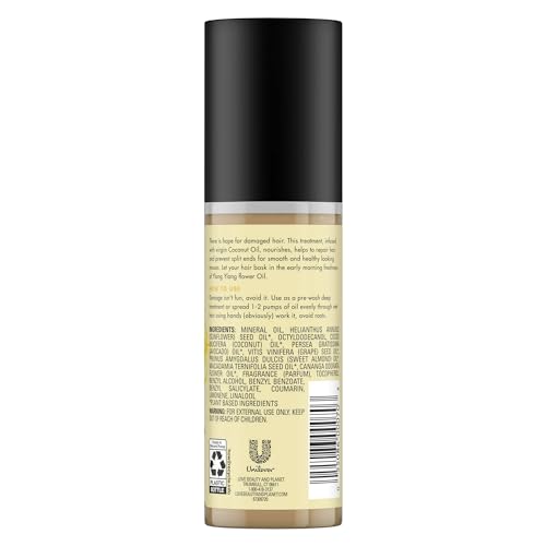 Love Beauty and Planet 3-in-1 Coconut & Ylang Ylang Hair Repair Oil, 4 oz