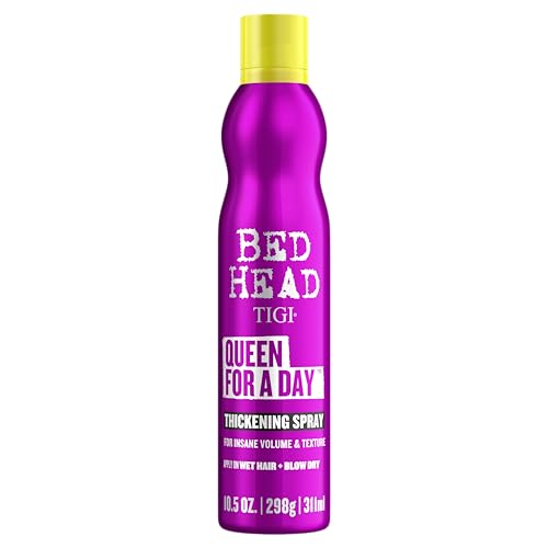 TIGI Bed Head Queen For A Day Volumizing Hair Spray Berry 10.5 oz - Thickening & Texturizing for Fine Hair