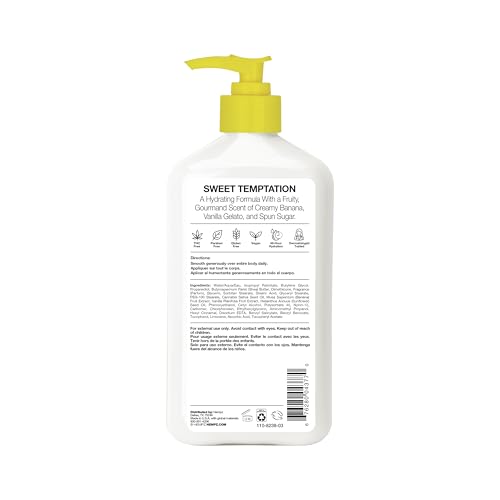 Hempz Sugared Banana & Vanilla Blossom Body Lotion, 17 oz