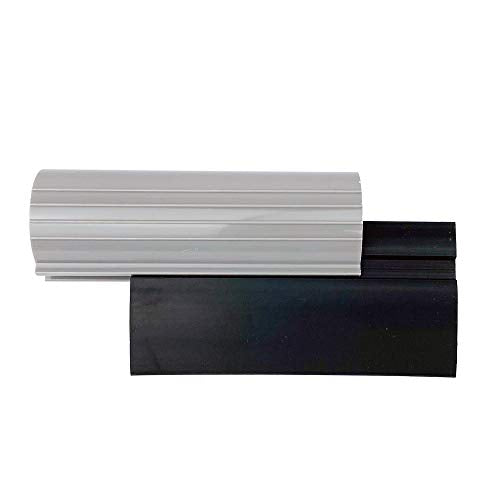 ECOmorning 4 Inch Mini Silicone Squeegee with Anti-Slip Handle for Car Wraps and Window Cleaning