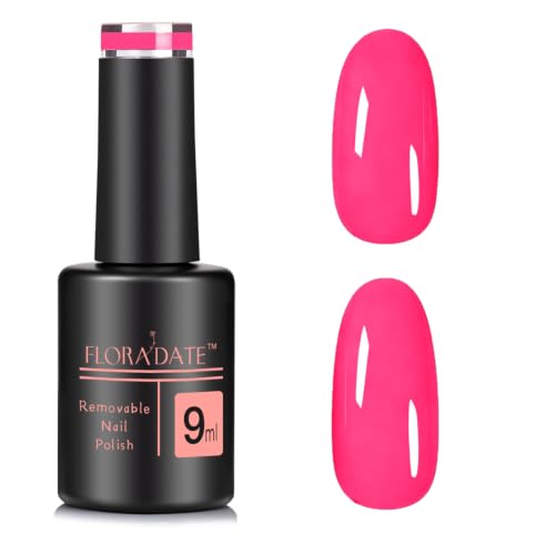 9ml Bright Rose Red Gel Nail Polish - Long-Lasting & Chip Resistant