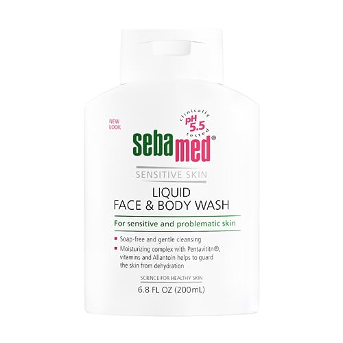 Sebamed Liquid Face and Body Wash, pH 5.5 Hydrating Cleanser, 6.8 Oz
