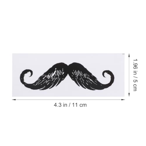 FOMIYES Self-Adhesive Beard Protector Stickers for Nose Waxing, 50 Pieces