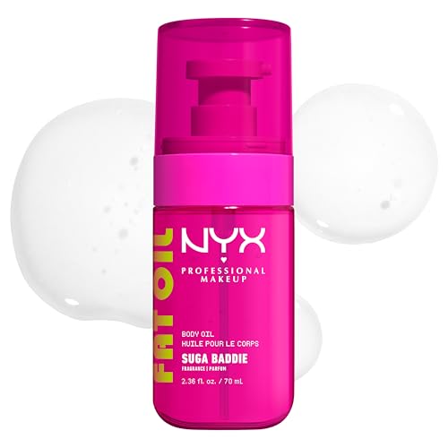 NYX Fat Oil Body Oil - Suga Baddie Vanilla, 2.36 Fl Oz Moisturizer