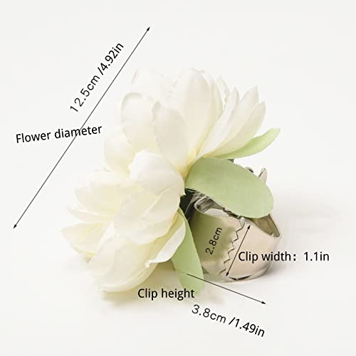 Flower Curtain Ties - 2pcs Adjustable Decorative Buckles