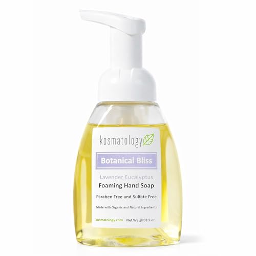 Kosmatology Lavender-Eucalyptus Organic Foaming Hand Soap, 8.5 oz