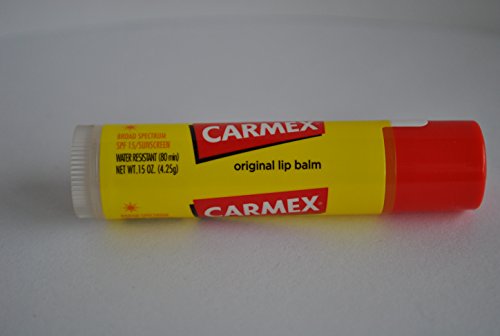 Carmex Original Lip Balm - Pack of 5 Moisturizing Sticks
