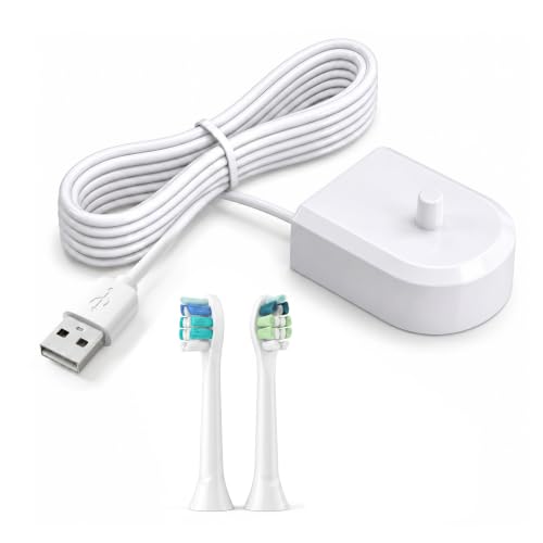 Philips Sonicare Electric Toothbrush Charger Cable - USB, IPX7 Waterproof