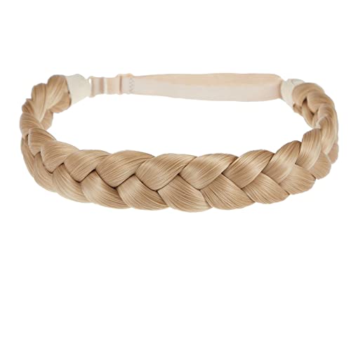 3 Strand Thick Braid Headband for Women SG-YLN-WG03 | Soft Stretch Fit for Effortless Style