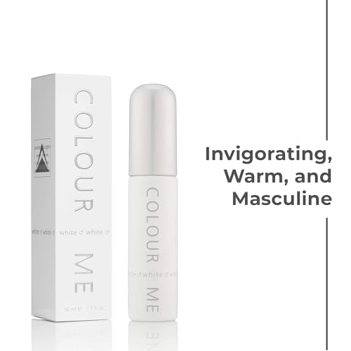Colour Me Homme White Cologne for Men - 1.7 oz EDT Spray