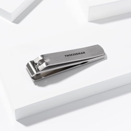 Tweezerman Extra Strength Toenail Clipper - Stainless Steel, Wide Jaw