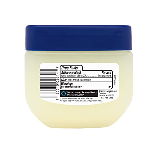 Amazon Basics Petroleum Jelly - 7.5 oz Skin Protectant & Moisturizer