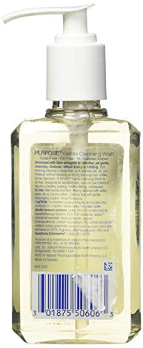 Purpose Gentle Cleansing Wash for All Skin Types - 6 oz (Pack of 2)