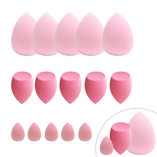 GFOUNS 15-Piece Makeup Sponge Set for Flawless Application
