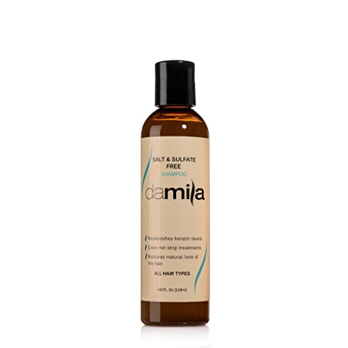 Damila Salt & Sulfate Free Shampoo for Keratin and Color Treated Hair