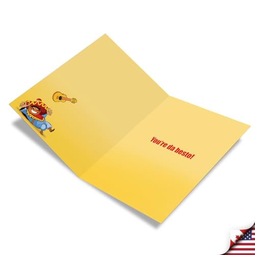 Jumbo Thank You Greeting Card - Funny Gracious Design - 8.5 x 11 Inch