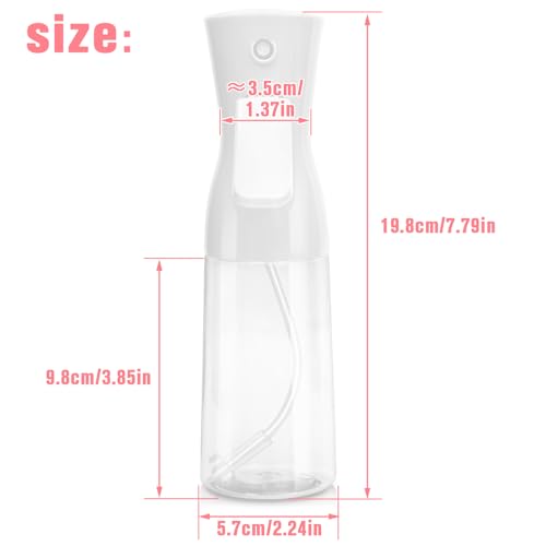 Continuous Spray Bottle for Hair, Plants & Pet Grooming - 200ml