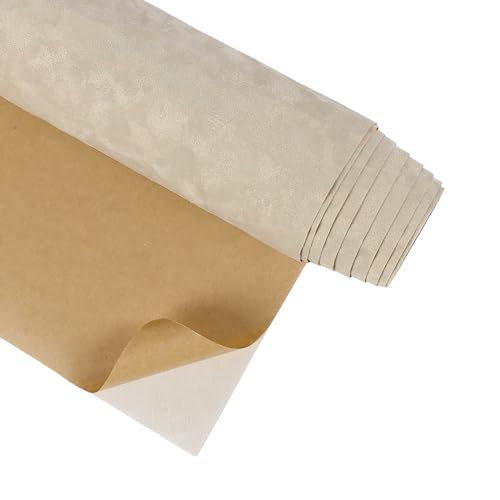 Beige Felt Drawer Liner 12" x 80" Self-Adhesive Velvet Flocking