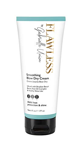 Flawless by Gabrielle Union Smoothing Blow Dry Hair Cream 6 OZ - Heat Protectant & Frizz Control