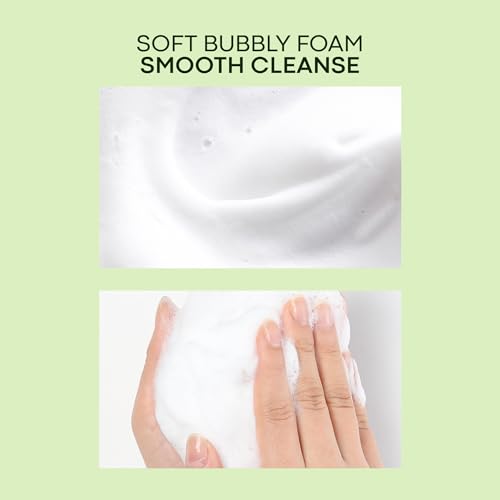 TONYMOLY Chok Chok Green Tea Foaming Facial Cleanser - Hydrating & Refreshing