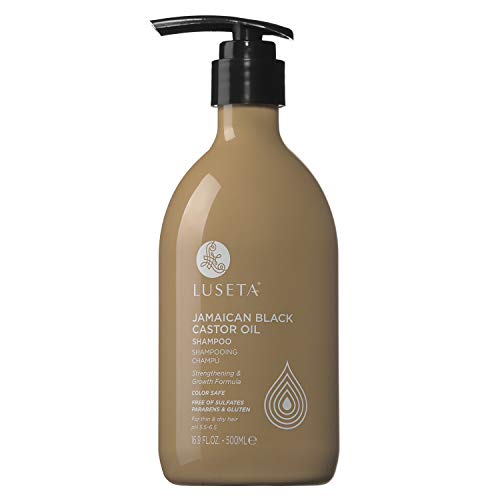 Luseta Jamaican Black Castor Oil Shampoo 16.9oz - Strengthen & Restore Dry Hair, Pack of 1