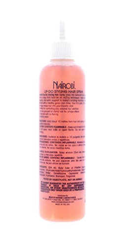 Nairobi Unisex Hair Spray - 8 oz Styling Hairspray for All Hair Types