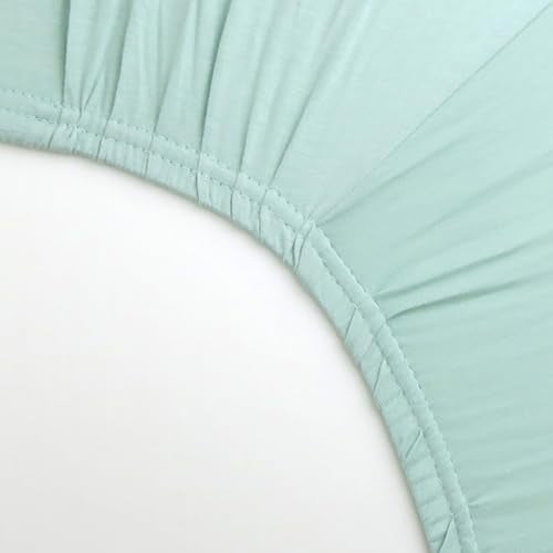 HonestBaby Organic Cotton Crib Sheet Set for Standard Mattresses - Sage