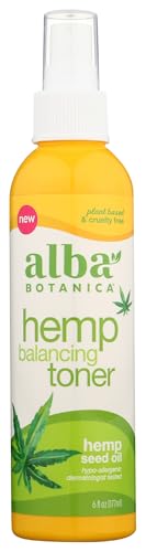 Alba Botanica Hemp Balancing Toner - 6 oz Hydrating Formula