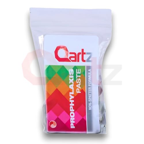 Qartz Tooth Polish with Xylitol Cherry X-Coarse Prophy Cups - 14 Single-Use