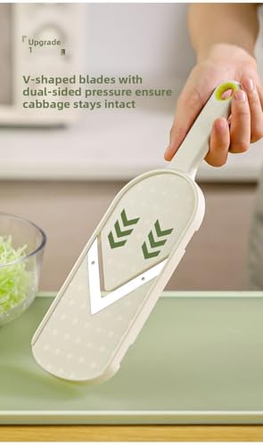 Cabbage Shredder & Vegetable Slicer with Cleaning Brush
