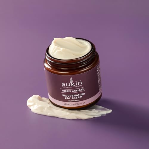 Sukin Purely Ageless Rejuvenating Day Cream - Anti-Aging Face Moisturizer 4.06oz
