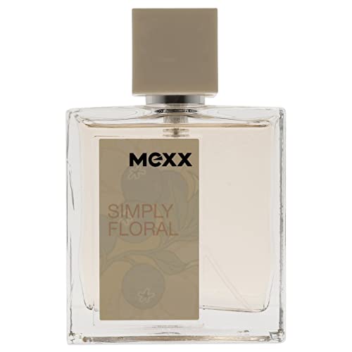 Mexx Simply Floral Eau de Toilette Spray - Long-Lasting Fragrance for Women, 1.6 Fl Oz