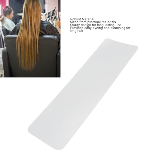 Hair Highlighting Board, Balayage Board, Acrylic Hair Colour Applicator, Professional Hairdressing Tinting Coloring Board for Barber Bleaching (Clear)