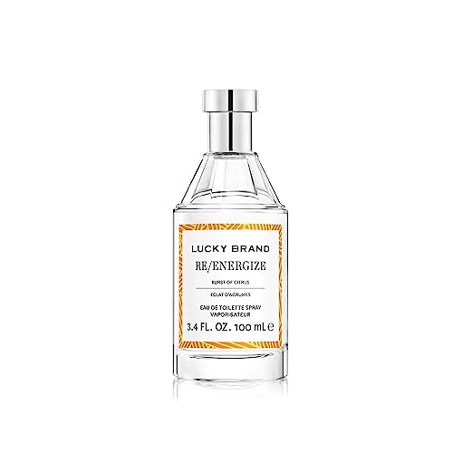 Lucky Re/Energize Unisex Fragrance Spray 3.4 Fl Oz - Mood-Evoking Citrus & Floral