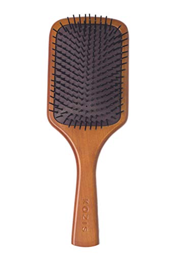 KOZIS Large Wooden Paddle Hair Brush for Men & Women