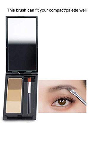Vôsaidi Angled Brow Brush for Powder, Gel, Cream & Wax - Pro Quality Makeup Tool