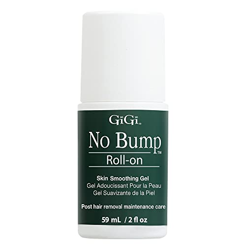GIGI No Bump Roll-On ? Ingrown Hair Treatment & Razor Bumps Remover for Women, Exfoliating BHA Salicylic Acid Skin Smoothing Gel Roller, Post Wax Care, 2 fl oz