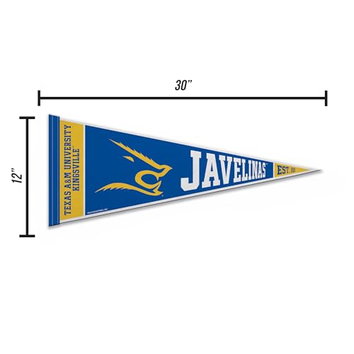 Texas A&M-Kingsville Javelinas Felt Wall Pennant - 12" x 30"