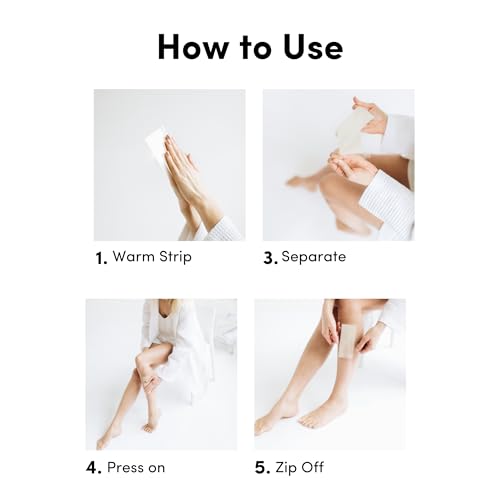 Persian Multi-Zone Wax Strips Kit for Hair Removal - 60 Strips