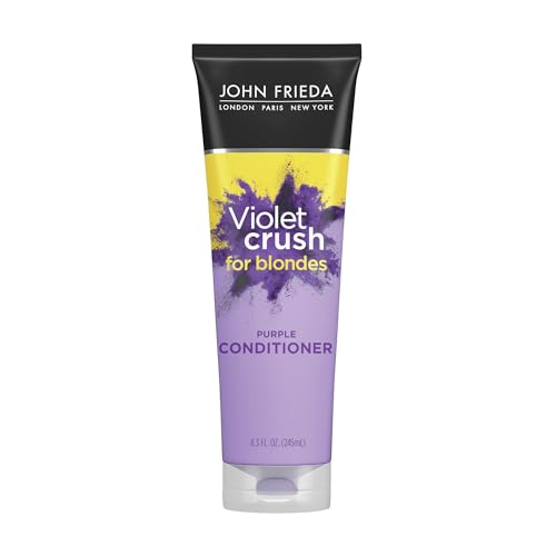 John Frieda Violet Crush Purple Conditioner for Blonde Hair - 8.3 Oz