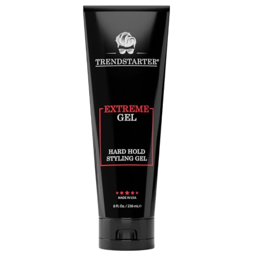 TRENDSTARTER Extreme Hold Hair Gel - Silk Protein Formula for All Hair Types