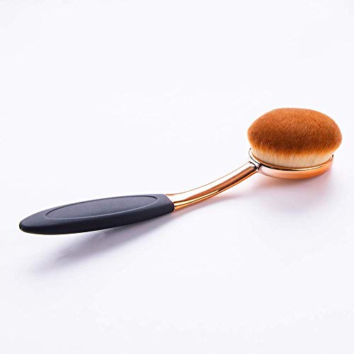 Yoseng Oval Toothbrush Foundation Brush Set - 4 Piece Makeup Brush Kit