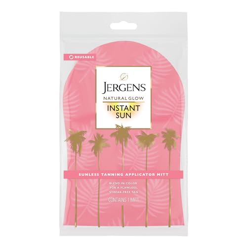 Jergens Natural Glow Body Applicator Mitt for Streak-Free Tan