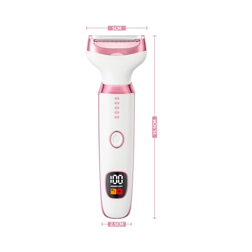 Ourcec 5-in-1 Electric Women's Shaver - Waterproof Painless Hair Remover