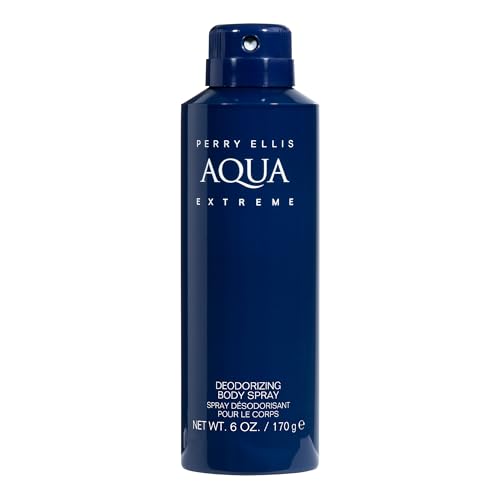 Aqua Extreme Deodorizing Body Spray for Men 6.0 oz by Perry Ellis